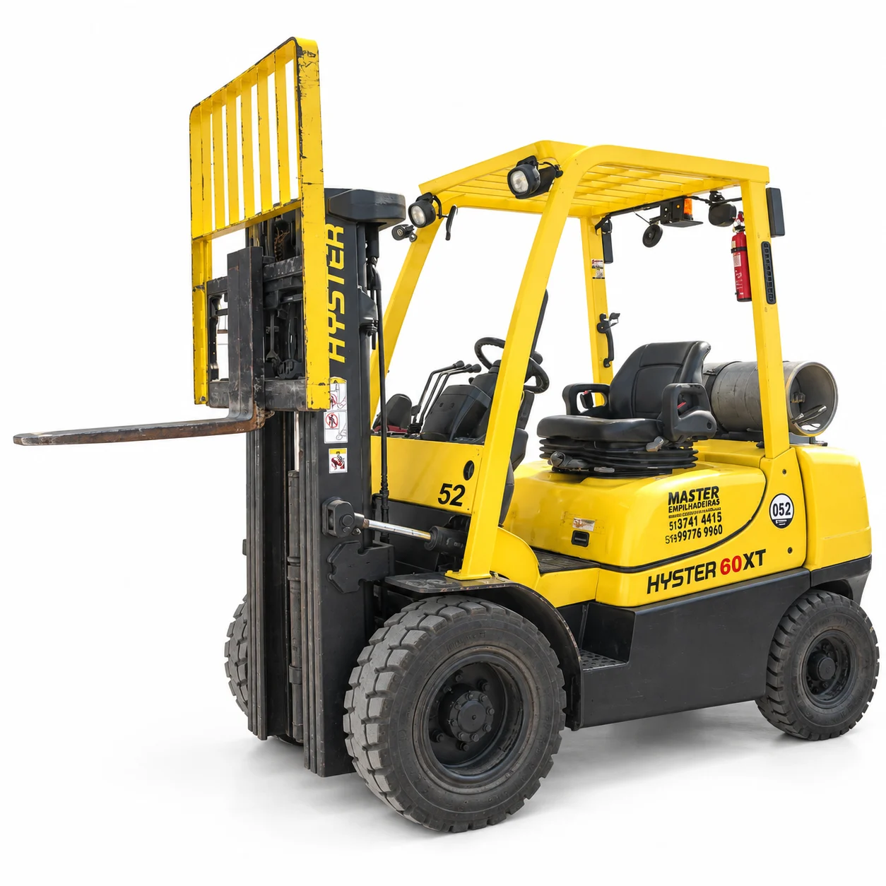 Empilhadeira amarela Hyster 60XT